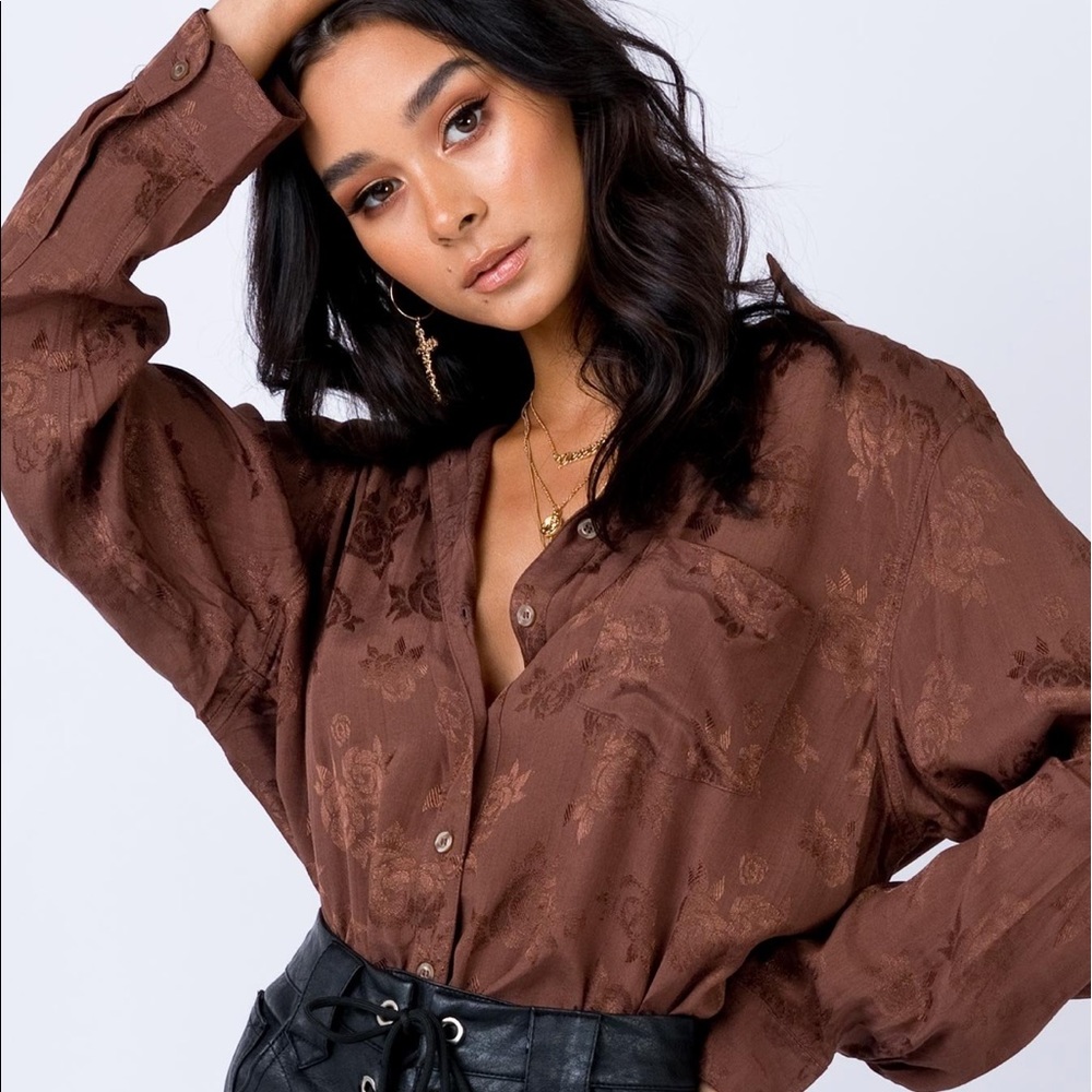 ISO Motel Oxford Shirt Chocolate
